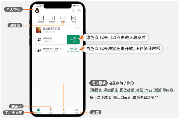ClassIn课堂功能