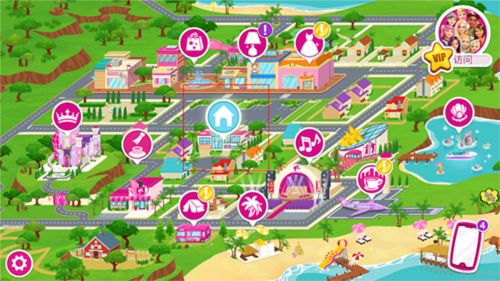 芭比梦想豪宅怎么玩1